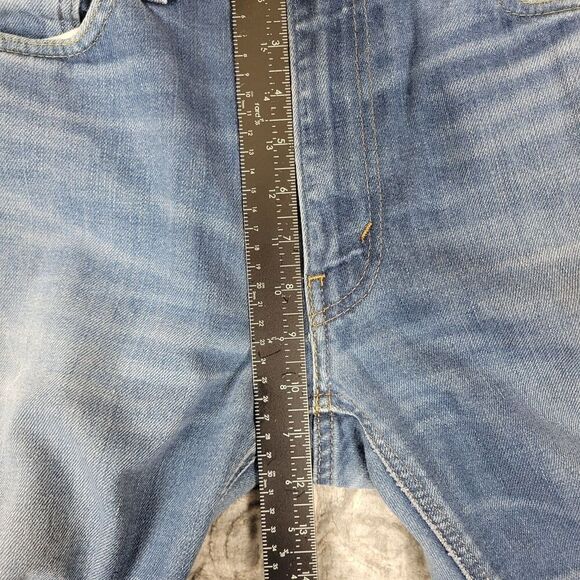 Levis 541 Jeans Mens Size 34x36 (35x34) Blue Stretch Denim Straight Leg 5 Pocket - Picture 13 of 15
